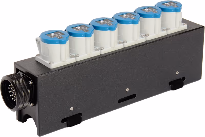 Trussverteiler 19-Pin Socapex / 6x CEE 16A