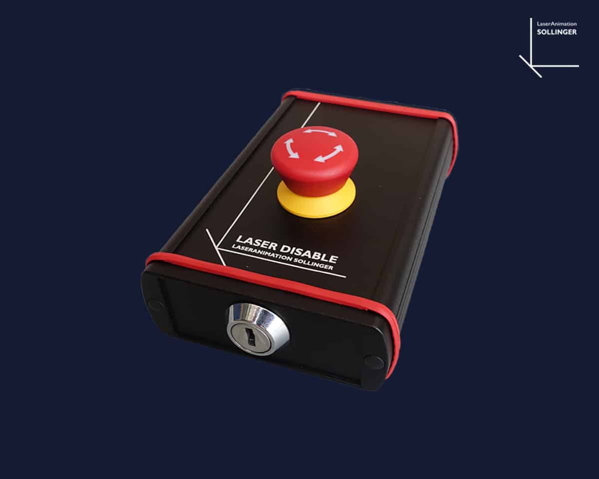 Laser Disable Button LAN
