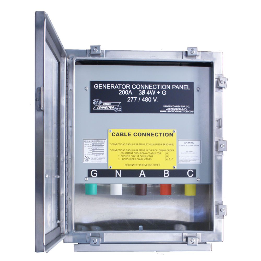 Union Connector Generator Tap Box